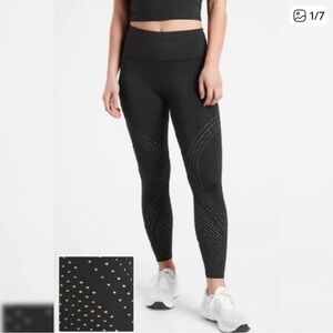 Athleta Elation Laser Cut Leggings
